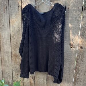 French Connection Black Knit Sweater
